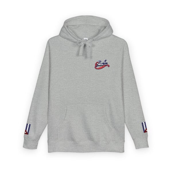 Cuba Script Logo Hoodie | Flag Accent Sleeve Stars