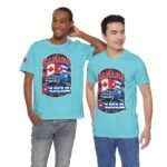 Cuba Canada Shirt, Cuba Canada T-Shirt, Cuban Canadian Shirt, Canada Flag Sleeve Tee, Cuba Travel Shirt, Retro Graphic Tee, Unisex Shirt - Image 26