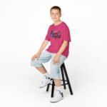 Kids T-Shirt — 'Canada' Retro Truck & Maple Landscape Graphic - Image 34