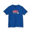 10292466198640319918_2048.jpeg Kids 'CUDA' Retro Star Tee — Patriotic Red & Blue Graphic