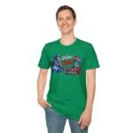 Quebec to Cuba Vintage Car Graphic T-Shirt - Image 12