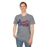 Quebec to Cuba Vintage Car Graphic T-Shirt - Image 18