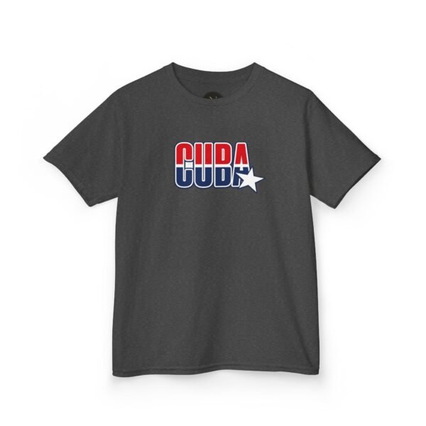 10371350674963235538_2048.jpeg Kids 'CUDA' Retro Star Tee — Patriotic Red & Blue Graphic
