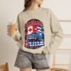 Canada Cuba Vintage Car Crewneck Sweatshirt