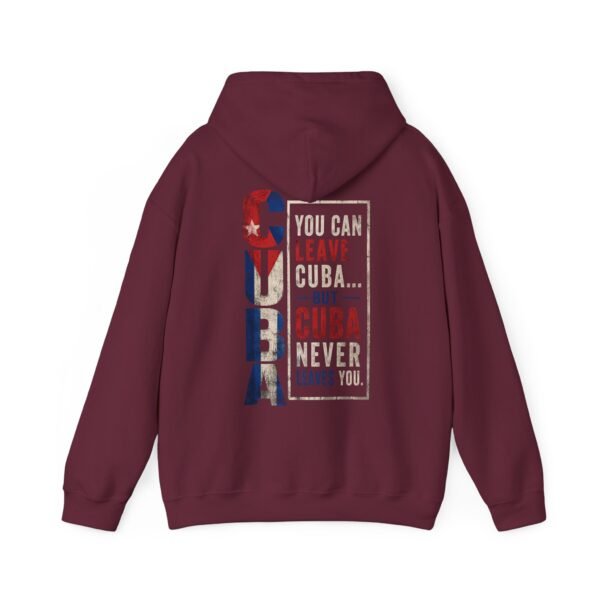Cuba Pride Hoodie – 'You Can Leave Cuba… But Cuba Never Leaves You'