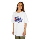 Kids T‑Shirt Cuban Flag Surf Graphic – Youth Beach Tee