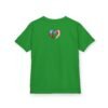 Kids Tee — Heart Flag Design: Cuban & Canadian Pride