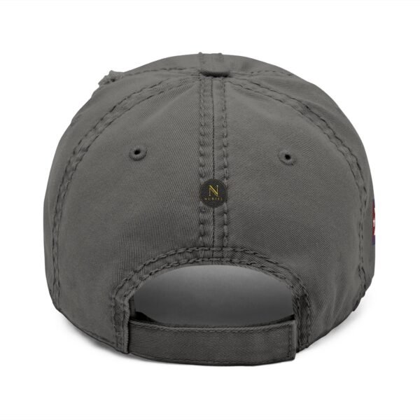 Cuba Script Logo Dad Hat | Distressed Embroidered Cap
