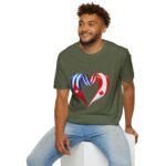Two Nations One Heart T-Shirt, Cuba Canada Heart Flag Tee, Cuban Canadian Love Shirt, Heart of Cuba and Canada, Patriotic Graphic Tee - Image 14