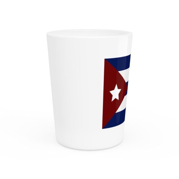 Cuban Flag Shot Glass – Patriotic Cuba Souvenir & Party Shooter