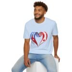 Two Nations One Heart T-Shirt, Cuba Canada Heart Flag Tee, Cuban Canadian Love Shirt, Heart of Cuba and Canada, Patriotic Graphic Tee - Image 20