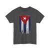 Distressed Cuban Flag T-Shirt | Cuba Flag Tee, Vintage Grunge Stripes