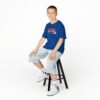 11704717554559577496_2048.jpeg Kids 'CUDA' Retro Star Tee — Patriotic Red & Blue Graphic