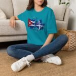 Cuba & Québec Pride T-Shirt – Cuban Heritage Graphic Tee - Image 13