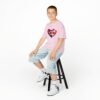 Kids Tee — Heart Flag Design: Cuban & Canadian Pride