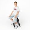 11925619019758108805_2048.jpeg Kids 'CUDA' Retro Star Tee — Patriotic Red & Blue Graphic