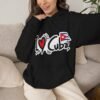 I Heart Cuba Hoodie | Cuban Flag Sleeve Sweatshirt