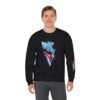 Cuban Flag Cigarette Smoke Crewneck Sweatshirt