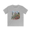 Cuba Havana Vintage Street Scene Kids Tee | Classic Cars, Palm Trees