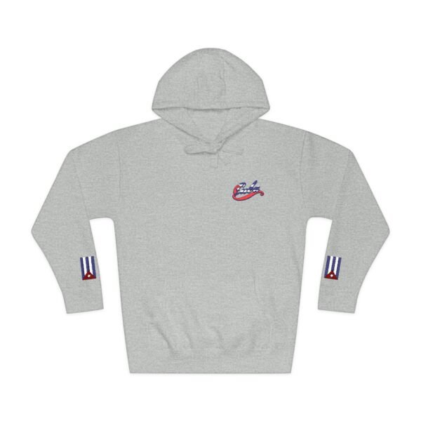 Cuba Script Logo Hoodie | Flag Accent Sleeve Stars