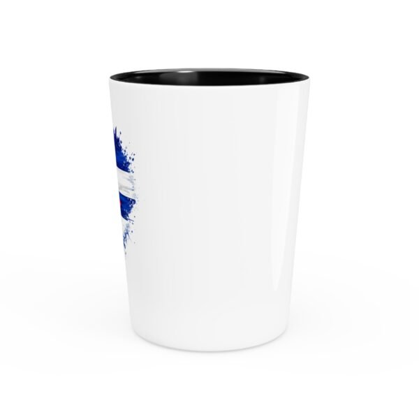 Cuban Flag Heart Shot Glass