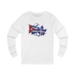 Cuba × Canada Maple-Leaf Flag Long Sleeve Tee