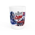 Shot Glass — Du Québec Cuba Vintage Car Souvenir