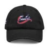 Cuba Script Logo Dad Hat | Distressed Embroidered Cap