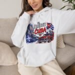 Quebec Cuba Vintage Car Hoodie – Retro Travel Graphic Sweatshirt - Image 2