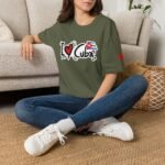 I Love Cuba T-Shirt with Canadian Maple Leaf – Cuba Canada Unisex Tee - Image 7
