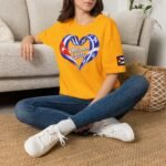 Cuba Québec T-Shirt for Women – Cuban Heart & Québec Pride - Image 9