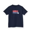 13226615552109387264_2048.jpeg Kids 'CUDA' Retro Star Tee — Patriotic Red & Blue Graphic