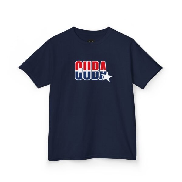 13226615552109387264_2048.jpeg Kids 'CUDA' Retro Star Tee — Patriotic Red & Blue Graphic