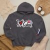 I Heart Cuba Hoodie | Cuban Flag Sleeve Sweatshirt