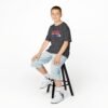 13312218859455323646_2048.jpeg Kids 'CUDA' Retro Star Tee — Patriotic Red & Blue Graphic