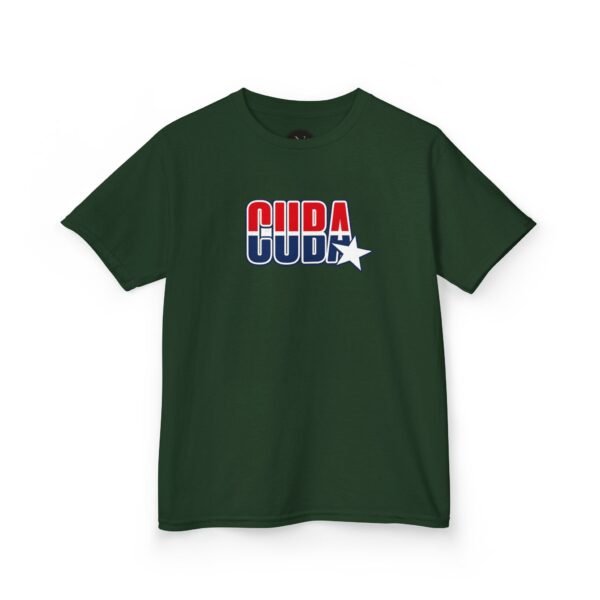 13347037566664597829_2048.jpeg Kids 'CUDA' Retro Star Tee — Patriotic Red & Blue Graphic
