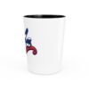 Cuba Script Flag Shot Glass — Patriotic Cuban Cocktail Shotglass