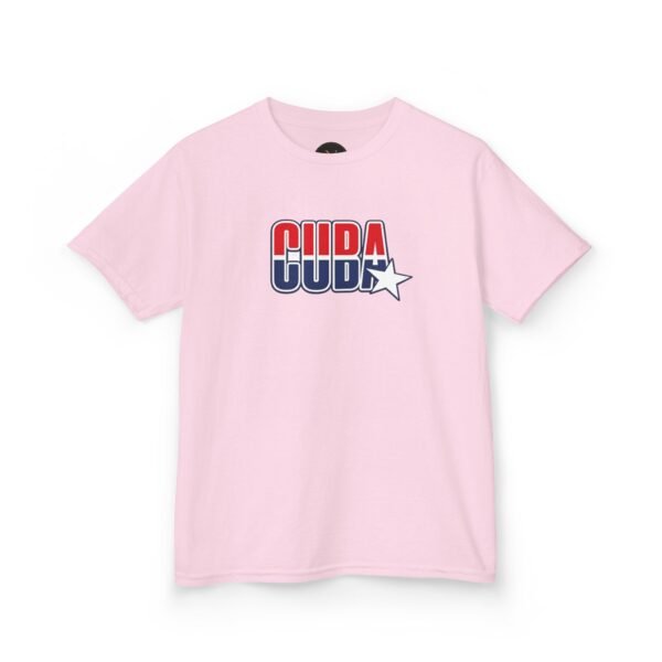 13452647449848965126_2048.jpeg Kids 'CUDA' Retro Star Tee — Patriotic Red & Blue Graphic