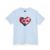 Kids Tee — Heart Flag Design: Cuban & Canadian Pride