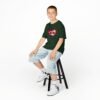 Kids Tee — Heart Flag Design: Cuban & Canadian Pride