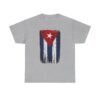 Distressed Cuban Flag T-Shirt | Cuba Flag Tee, Vintage Grunge Stripes