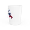 Cuba Script Flag Shot Glass — Patriotic Cuban Cocktail Shotglass