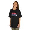 13794271349844226503_2048.jpeg Kids 'CUDA' Retro Star Tee — Patriotic Red & Blue Graphic
