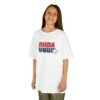 13813954689455982529_2048.jpeg Kids 'CUDA' Retro Star Tee — Patriotic Red & Blue Graphic