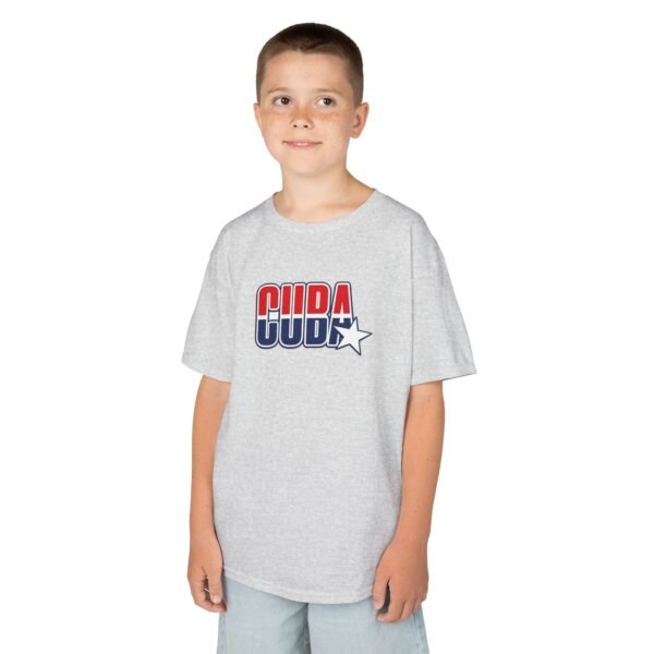 1383119405291220905_2048.jpeg Kids 'CUDA' Retro Star Tee — Patriotic Red & Blue Graphic