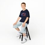 Kids T-Shirt — 'Canada' Retro Truck & Maple Landscape Graphic - Image 26