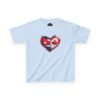 Kids Tee — Heart Flag Design: Cuban & Canadian Pride