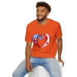 Two Nations One Heart T-Shirt, Cuba Canada Heart Flag Tee, Cuban Canadian Love Shirt, Heart of Cuba and Canada, Patriotic Graphic Tee - Image 12