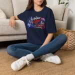 Quebec to Cuba Vintage Car Graphic T-Shirt - Image 21