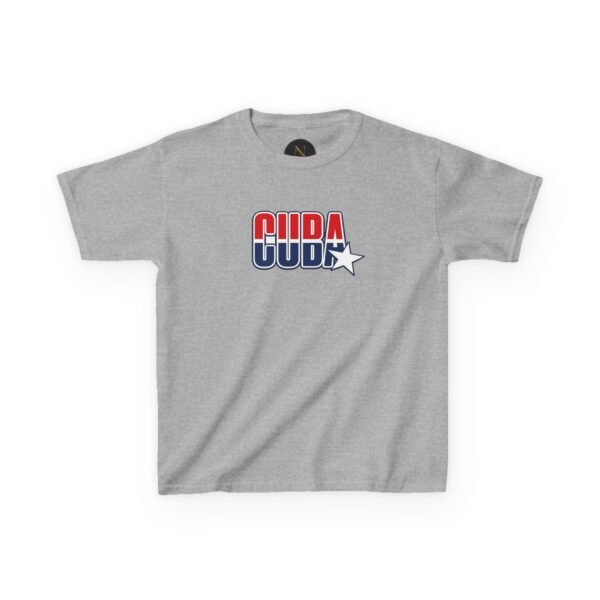 14579826081794650282_2048.jpeg Kids 'CUDA' Retro Star Tee — Patriotic Red & Blue Graphic